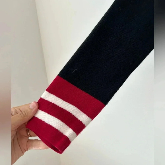 Esprit vintage v  neck ribbed sweater - Picture 3 of 8